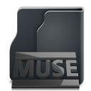 Black Terra Muse Icon 128x128 png